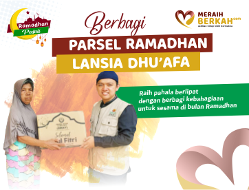 Parsel Ramadhan Lansia Dhuafa